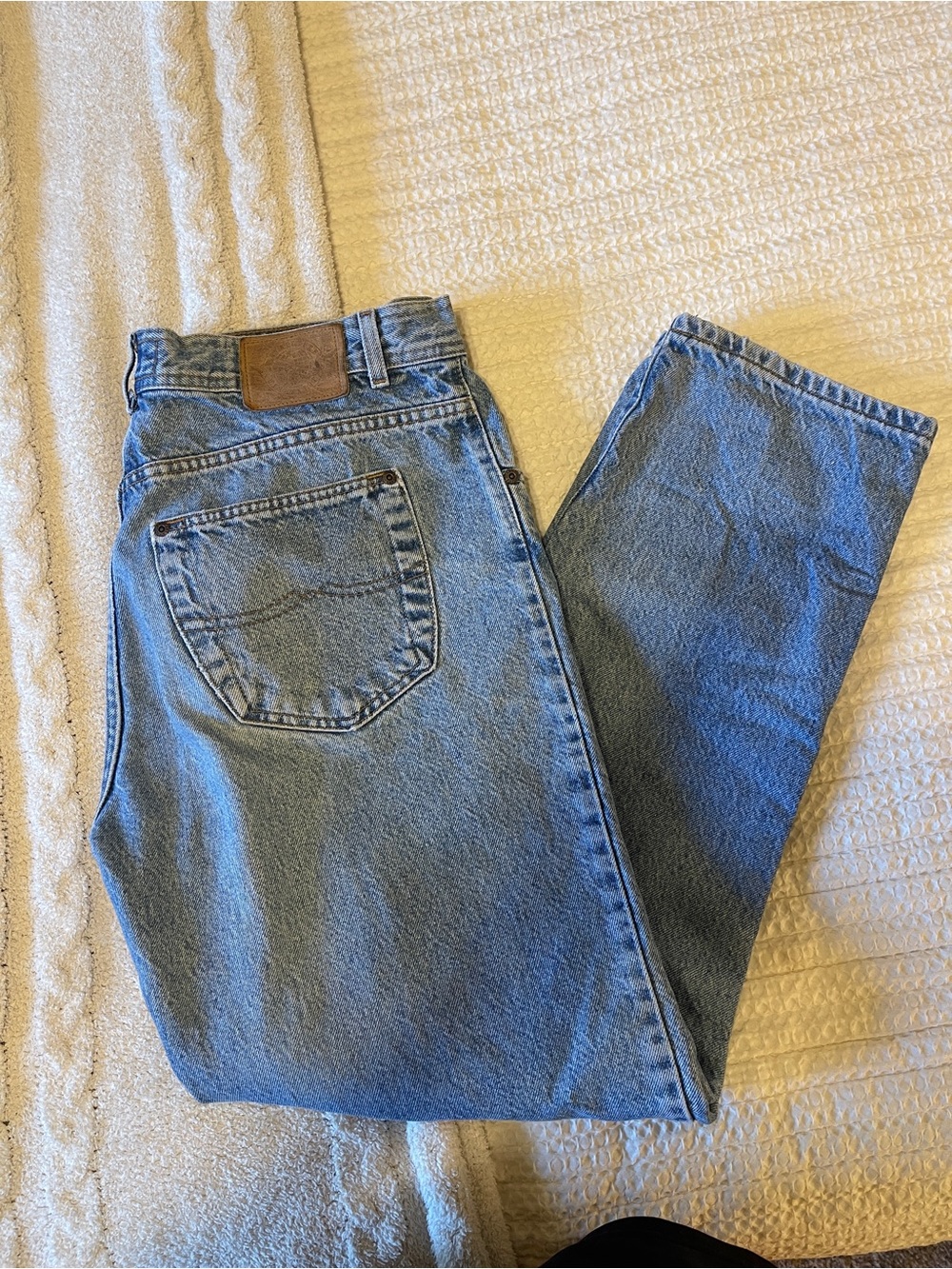 Structure vintage jeans wear Classic Men's Denim Jeans - Light Blue size 36x32